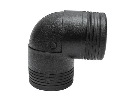 Отвод электросварной 90° PN16 SDR11 PE100 D63 Отвод электросварной 90° PN16 SDR11 PE100 D63